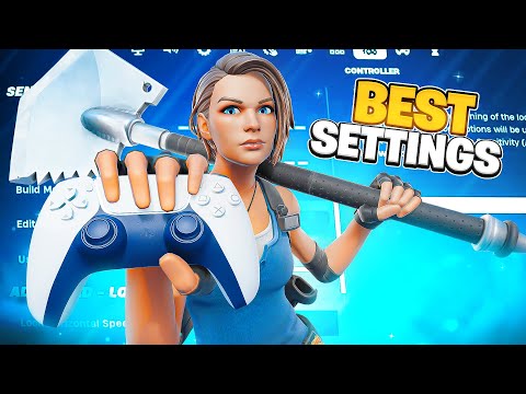 *NEW* BEST Controller SETTINGS + Sensitivity in Chapter 7 Season 1 🎮 ( Fortnite Reload Gameplay)