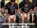 ASSISTED GOBBLET AND PULSE SQUAT #damianbaileyfitness #dbfittv #gobbletsquat