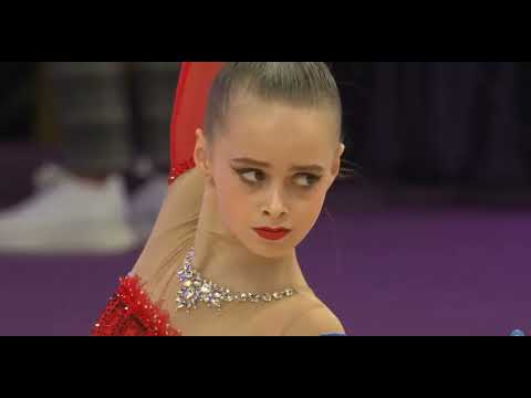 Taisiia Onofriichuk Ribbon Final 26,450 - Junior World Championships Cluj-Napoca 2023