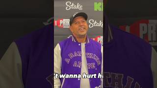 Mams Taylor doesnt want to hurt Eddie Hearn👀😂 #mamstaylor #misfitsboxing #boxing #eddiehearn