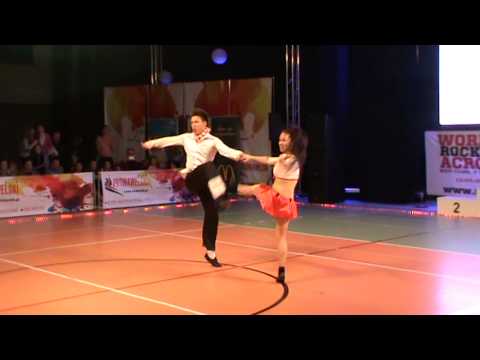 KOCIS Filip, HRUSKOVA Andrea - Foot technique Main Class - WorldCup R'a'R Kraków 12.04.2014