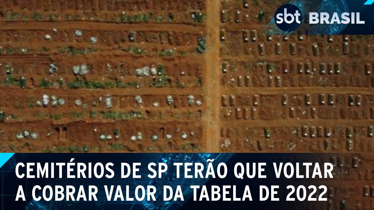 Dino determina que cemitérios de SP voltem a cobrar preços pré-privatização | SBT Brasil (25/11/24)