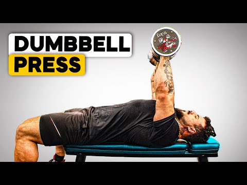 How to Do the Dumbbell Bench Press (Learn in 1 Minute)