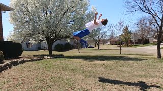 How to do a Backflip on the Ground without being Scared (Tutorials Week #5)