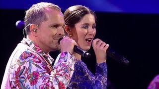 Miguel Bosé + Francisca Valenzuela - Morena Mía (Festival de la Canción de Viña del Mar, 2013)