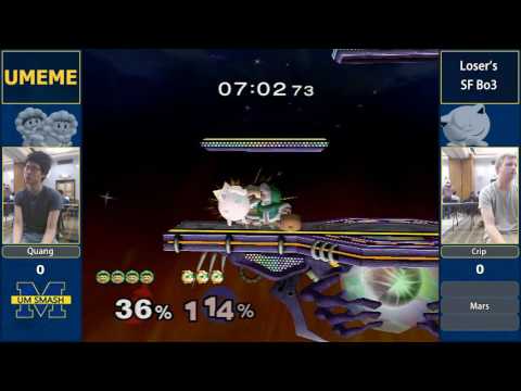 UMeMe 51 - Quang (Ice Climbers) vs Crip (Jigglypuff) - LSF