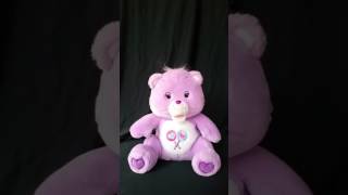 Care Bears Share A Story Talking Purple Share Bear w/Goldilocks Cassette No Book