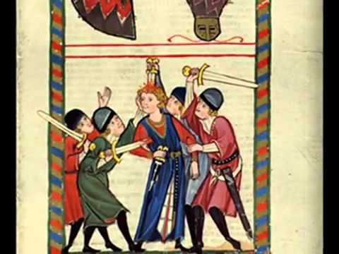 Napoli Aragonese - Fate d'arera e non t'acostar in zà - Canzona calavresa. -Codex Manesse.