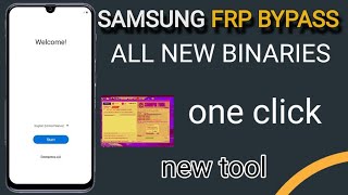 Finally All Samsung frp bypass one click new free tool 2024