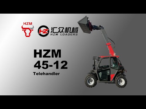 Multiple Attachments Available for the Telehandler HZM 45-12 — The compact multi-talent