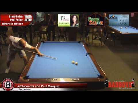 2017SpokaneOpenThirdPlace Brady Gollan vs Paul Potier