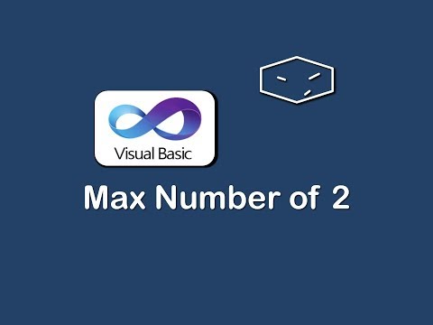 max number of 2 in vb net