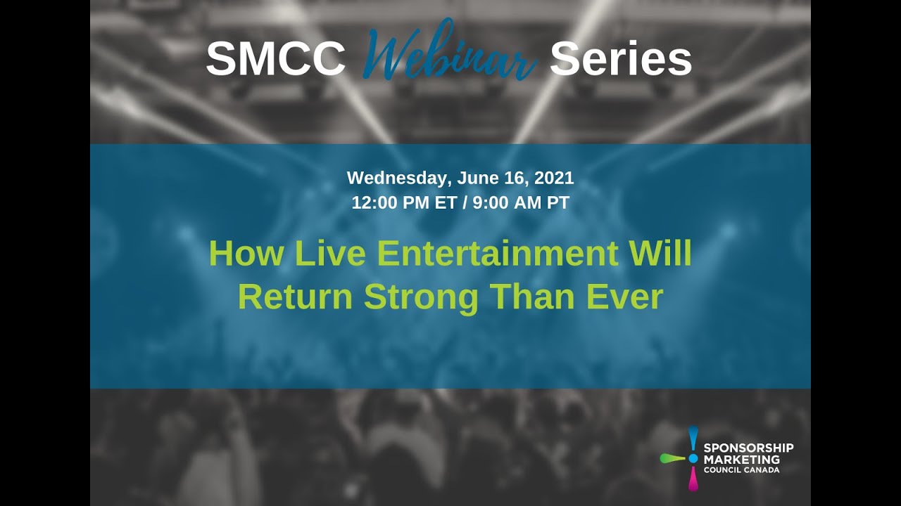 June, 16, 2021 – How Live Entertainment Will Return Stronger Than Ever