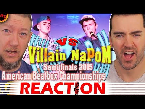 Villain vs NaPoM REACTION! American Beatbox Championships 2015 - Semifinals