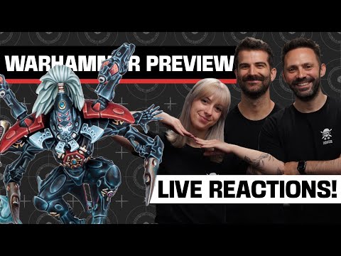 Aeldari, Krieg & more REVEALED! | Live Watchalong