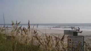 preview picture of video 'Surf & Surfing Jacksonville Beach, Florida Post Hurricane Irene 2011'