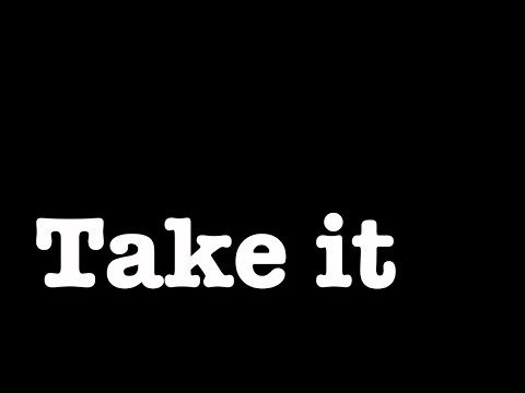 Mark Stent   Take it (Lyric video)