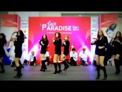 "Girls9" cover "Mr.Mr." (SNSD) @ "Asia Paradise Cover Dance 2014"