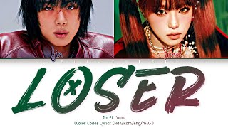 Download lagu JIN (진) 'LOSER (Ft. Yena)' (Lyrics Color Coded (Han/Rom/Eng) mp3