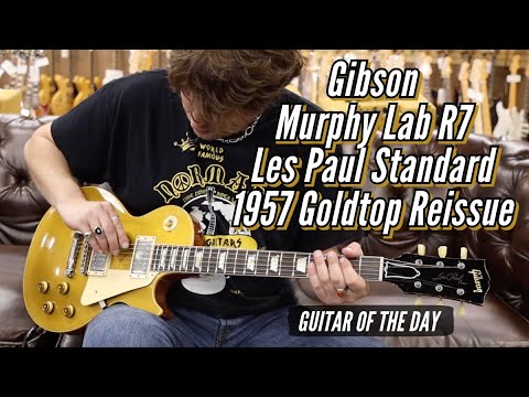 2021 Gibson Murphy Lab R7 Les Paul Standard 1957 Goldtop Reissue | Guitar of the Day