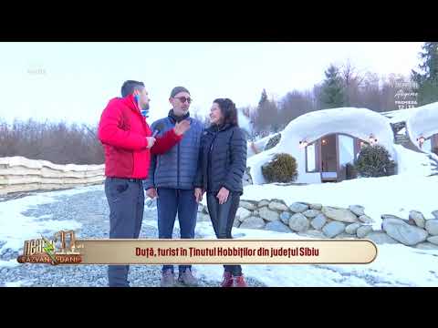 Marian Duță, turist în ținutul hobbiților din județul Sibiu