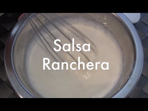 Salsa ranchera ( RANCH DRESSING ) - Recetas de cocina ✅