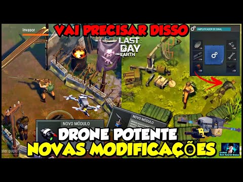 ●CONSERTANDO TORRES DE VIGIA! NOVAS MODIFICAÇÕES PARA DRONE 👁 ATUALIZAÇÃO Last Day On Earth
