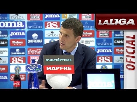 Rueda de Prensa de Javi Gracia tras el Getafe CF (2-1) Osasuna - HD