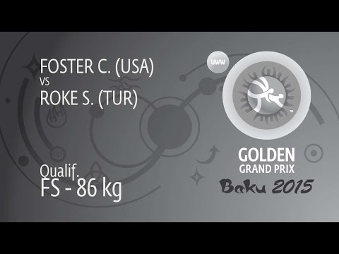 Qual. FS - 86 kg: S. ROKE (TUR) df. C. FOSTER (USA), 6-6
