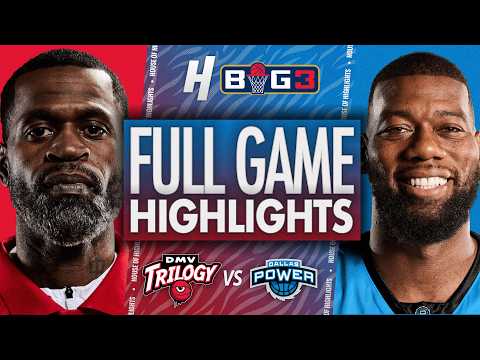 DMV 三部曲 vs. 達拉斯力量 – 全場精華 🔥 BIG3 籃球 2026 (DMV Trilogy vs Dallas Power - FULL GAME HIGHLIGHTS 🔥 BIG3 Basketball 2026)