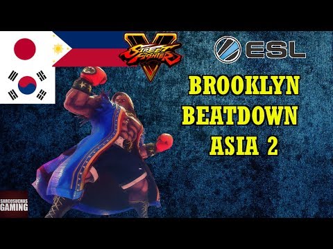 Street Fighter V - ESL Asia Brooklyn Beatdown #2