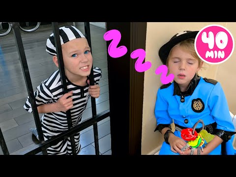 Five Kids Police Song + More Nursery Rhymes