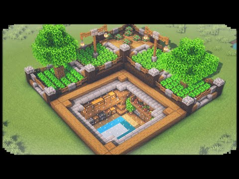 Minecraft: How to Build Ultimate Underground Survival Base | Underground Base Tutorial