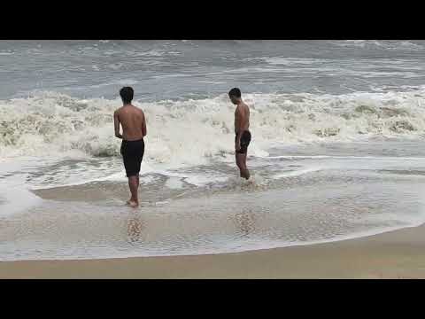 Praneet n  Saumil in Alleppy beach