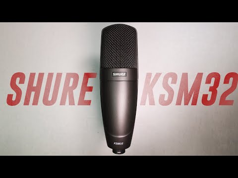 Shure KSM32 / SL Medium Diaphragm Cardioid Condenser Microphone 1998 - Present - Champagne image 9