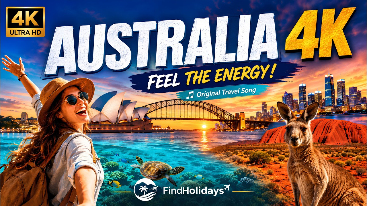 FindHolidays Australia travel brand video preview