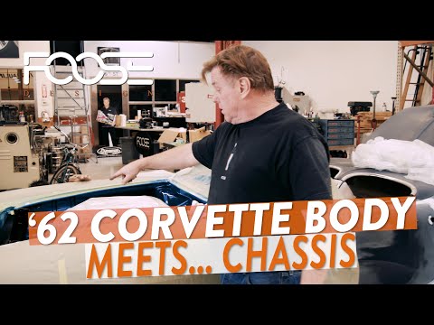 ’62 Corvette Body Meets…Chassis!