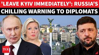'VACATE KYIV': Russia's SHOCK ORDER To Diplomats Of All Countries; Putin To Nuke Ukraine Capital?