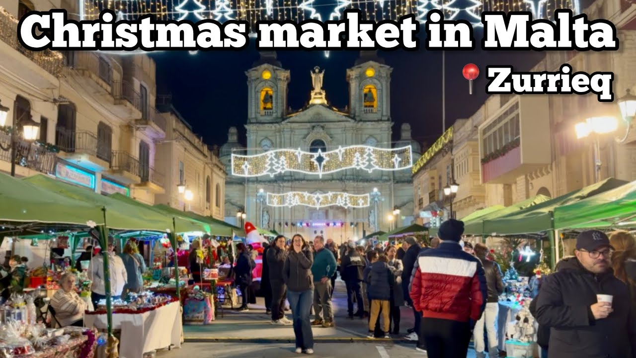 I found hidden Christmas Market in Malta 😍 Zurrieq 2025