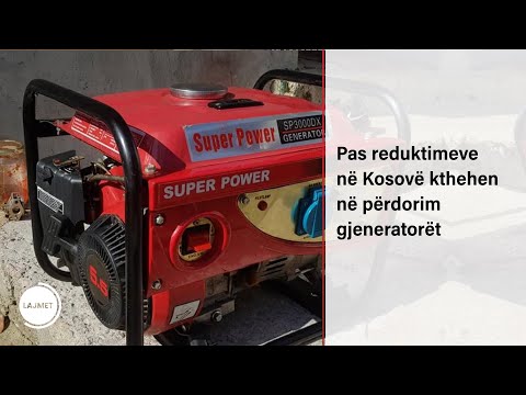 Pas reduktimeve në Kosovë kthehen në përdorim gjeneratorët