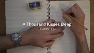 Till Brönner Trumpet Solo Transcription from A Thousand Kisses Deep