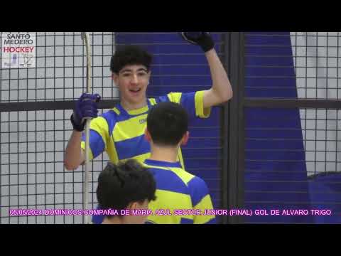 20240505 DOMINICOS-COMPAÑIA DE MARIA AZUL SECTOR JUNIOR FINAL 01 GOL DE ALVARO TRIGO CALVO