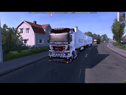 ETS2 1.45 MAP COMBO | MAN TGX 2020 | Liepāja (LV) - Lublin (PL) | 2K 1440p