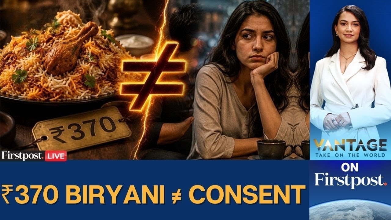 LIVE: Rs 370 Biryani Viral Video Triggers National Debate On Consent | Vantage on Firstpost