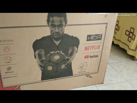 TCL 43P6US TV Unboxing | Review in India | Hindi