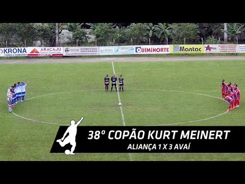 ALIANÇA 1 x 3 AVAÍ - 38º Copão Kurt Meinert 2015