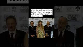 Download lagu Saat Beyoncé menerima dua nominasi Golden Globe, dan seorang jurnalis bertanya kepadanya tentang ... mp3