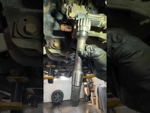Replace intermediate shaft on Ram 1500 #automobile #mechanic#4wd #intermediate