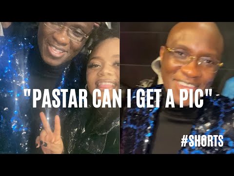 Pastor Tobi at WizKid’s Made In Lagos Tour. I just wanted a pic with PASTAR…JUST FOR FUN 