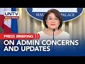 PCO Usec Claire Castro Holds A Press Briefing On PBBM Admin Updates And Concerns April 21 2025